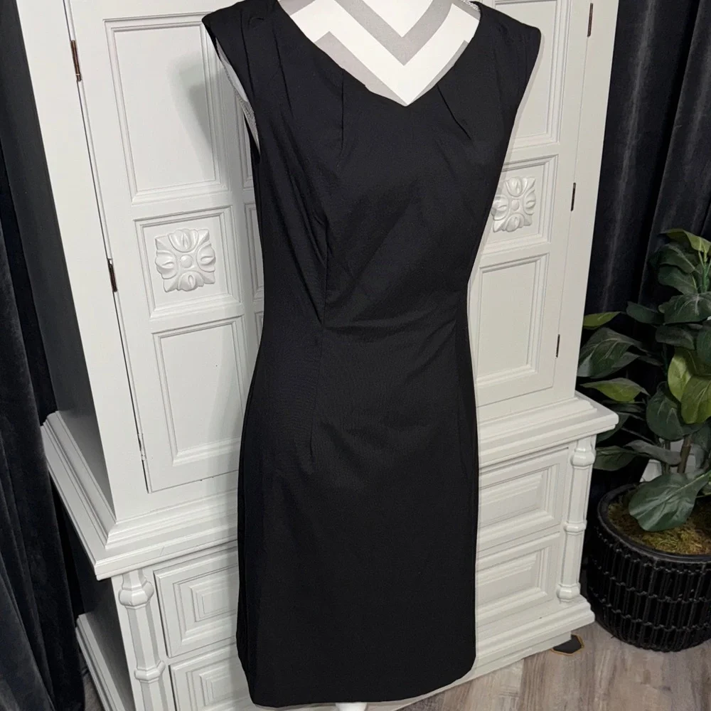 Mossimo Elegant Black Sleeveless Dress Size 6 - Picture 1 of 13
